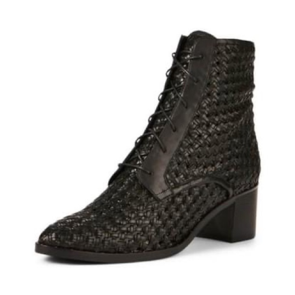 Freda Salvador Ace boot black Leather Sz 9